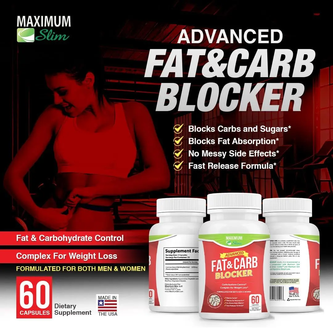 Maximum Slim Fat & Carb Blocker Capsules